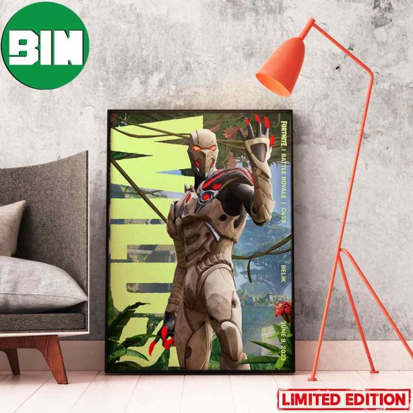 Relik Fortnite WILDS Transformers Rise Of The Beasts Home Decor Poster-Canvas