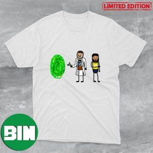 Rick-ola Jokic And Jamal Morty Funny Denver Nuggets NBA Finals 2023 Game 3 Fan Gifts T-Shirt