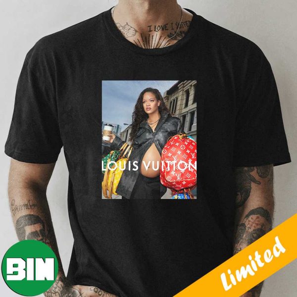 Rihanna Louis Vuitton Men Spring Summer 2024 Fashion T-Shirt