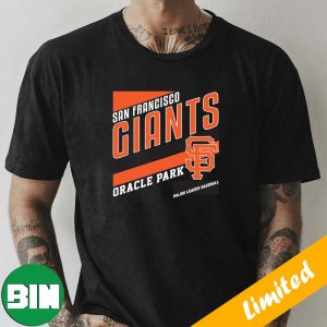 San Francisco Giants Oracle Park Major League Baseball Logo T-Shirt