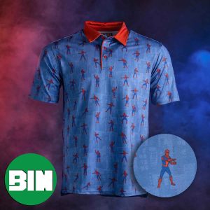 Spider-Man Across The SpiderVerse The Meme Movie Polo Shirt