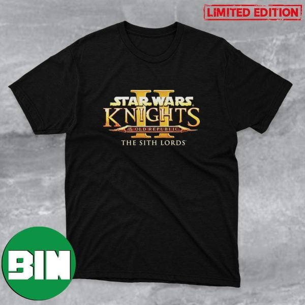 Star Wars Knights Of The Old Republic The Sith Lords Logo T-Shirt