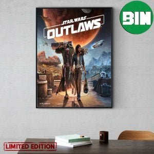 Star Wars Outlaws Ubisoft Game Home Decor Poster-Canvas