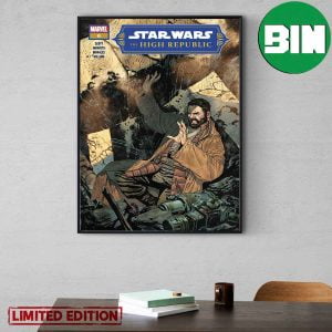 Star Wars The High Republic 2022 Issue 6 Marvel Comics Home Decor Poster-Canvas