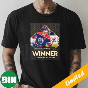 Ted Lindsay Award Winner Connor McDavid NHL Awards 2023 T-Shirt