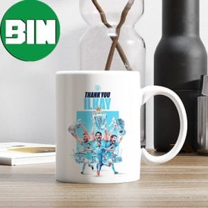 Thank You IIkay Guendogan Successful Seven Year Stay With Manchester City Ceramic Mug