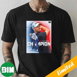 The 2023 US Open Champion Wyndham Clark Fan Gifts T-Shirt