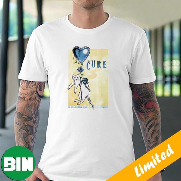 The Cure Bell Centre Montreal Canada 17th June 2023 Fan Gifts T-Shirt