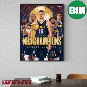 The Denver Nuggets Have Won Their First NBA Championship 2023 Home Decor Poster-Canvas