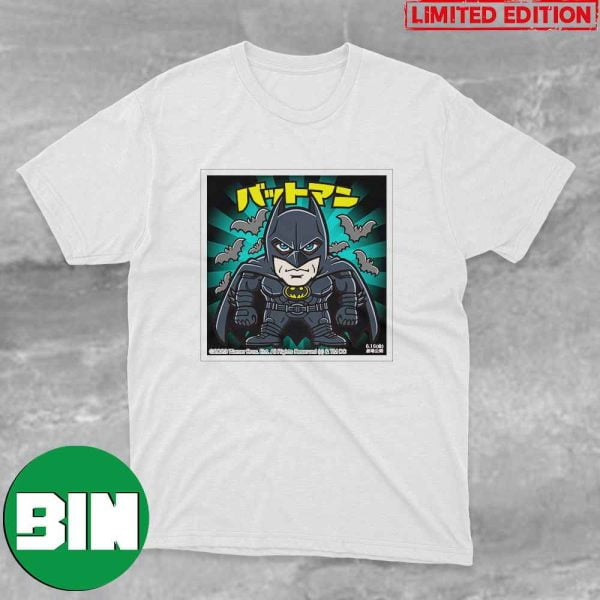 The Flash Movie x Bikkuriman Wafers Collab Batman Fan Gifts T-Shirt