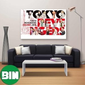 Tokyo Revengers Shibuya Jack Anime Home Decor Poster Canvas