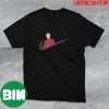 Spider-Man Christmas x Nike Swoosh Across The SpiderVerse Fan Gifts T-Shirt