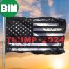 Thank You Trump Save America Again Flag Trump Merchandise 2 Sides Garden House Flag