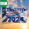 Trump 2024 Flag For Sale Take America Back Support Donald Trump 2024 Merchandise 2 Sides Garden House Flag