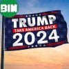 Trump 2024 Flag For President Trump American Flag Patriotic Donald Trump 2024 For Home Decor 2 Sides Garden House Flag