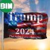 Trump 2024 Flag Make Votes Count Again Trump 2024 Merch Yard Flag For Supporters 2 Sides Garden House Flag