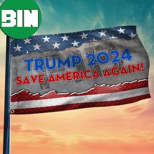 Trump 2024 Save America Again Flag Ultra Maga Vote For Trump Flag 2024 President Election 2 Sides Garden House Flag