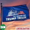 Trump Flag 2024 American Eagle In God We Trust In Trump We Believe Flag 2024 President Election House-Garden Flag
