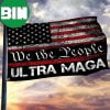 Trump Flag 2024 We The People Ultra Maga Merch American Flag Support Donald Trump 2 Sides Garden House Flag