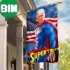 Trump Save America Flag MAGA Superman Trump Flag For Sale 2 Sides Garden House Flag