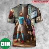 Erling Haaland For Man City UEFA Champions League 2023 Winner 3D T-Shirt