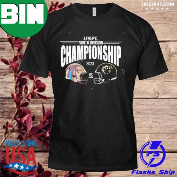 USFL North Division Championship 2023 Fan Gifts T-Shirt
