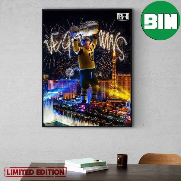 Vegas Golden Knights Are The Stanley Cup Champions 2023 Home Decor Poster-Canvas