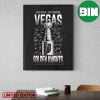 Vegas Golden Knights Fanatics Branded 2023 Stanley Cup Champions Logo Home Decor Poster-Canvas