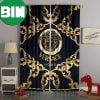 Versace Hot Luxury Brand Window Curtains Living Room Home Decor 2023 Window Curtains