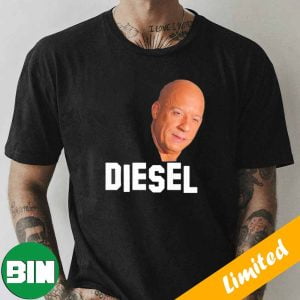 Vin Diesel Star Of Blockbuster Action Movies Vin Diesel Digital Art Funny T-Shirt