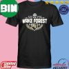 Wake Forest University Omadeacs 2023 NCAA Men’s College World Series Fan Gifts T-Shirt