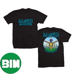 Blink-182 July 14 2023 Charlotte Event Tee at The Main Plaza T-Shirt