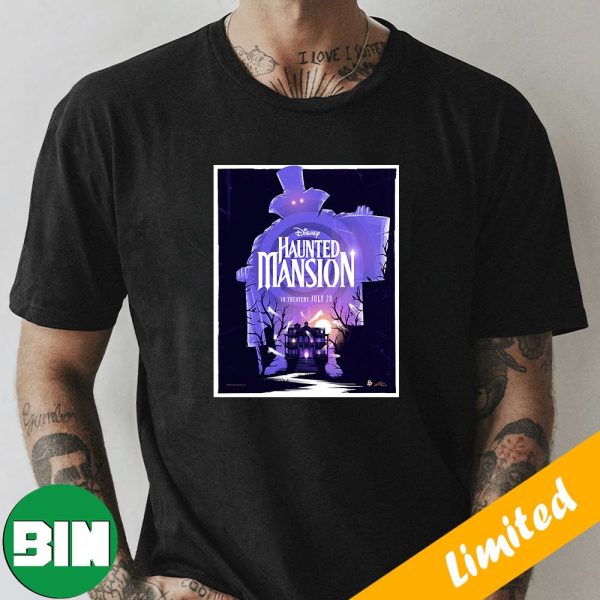 Brand-new Art From RicoJrCrea Inspired By Disney’s Haunted Mansion T-Shirt