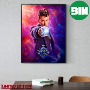 David Tennant The Fourteenth Doctor Doctor Who TV Series 2023 Poster Canvas