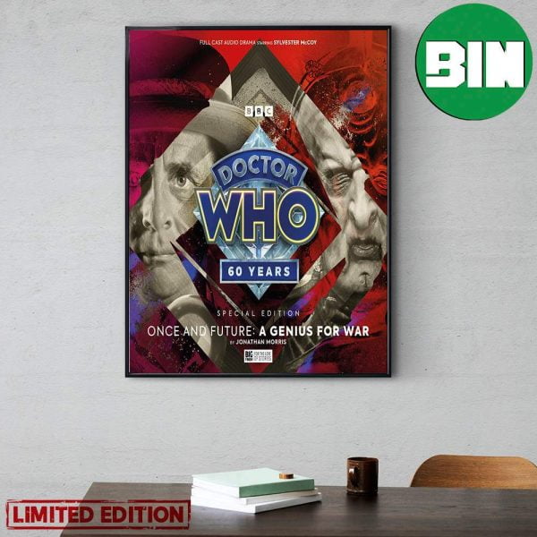 Doctor Who 60th Anniversary Special Edition Once And Future A Genius For War Poster Canvas