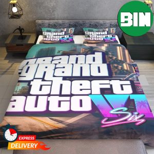 GTA VI Is Rumored For A 2024 Release Home Decor For Kids Bedding Set