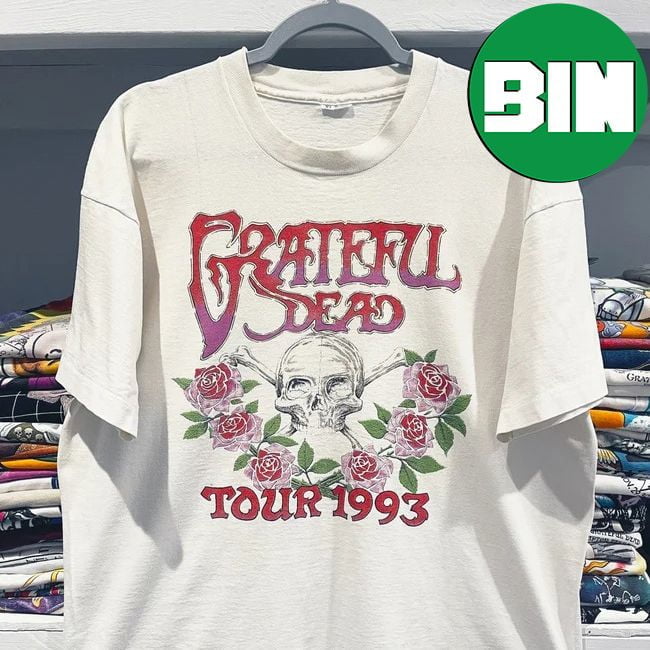 Grateful Dead 1993 Summer Tour Ver 2 With Tour Dates T-Shirt