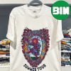 Grateful Dead 1994 Summer Tour Artwork by Richard Biffle T-Shirt