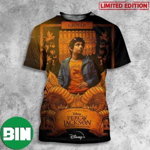 Grover New Poster Percy Jackson And The Olympians On Disney Plus 3D T-Shirt