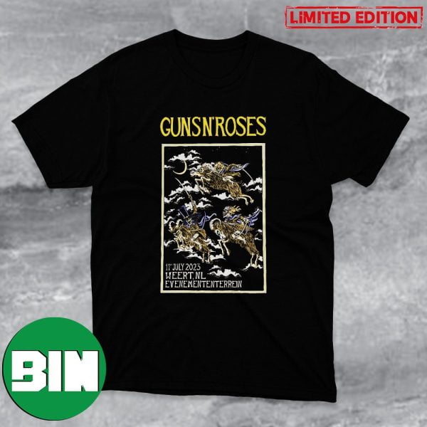 Guns N Roses at Weert NL Evenemententerrein Holland 11th July 2023 Fan Gifts T-Shirt