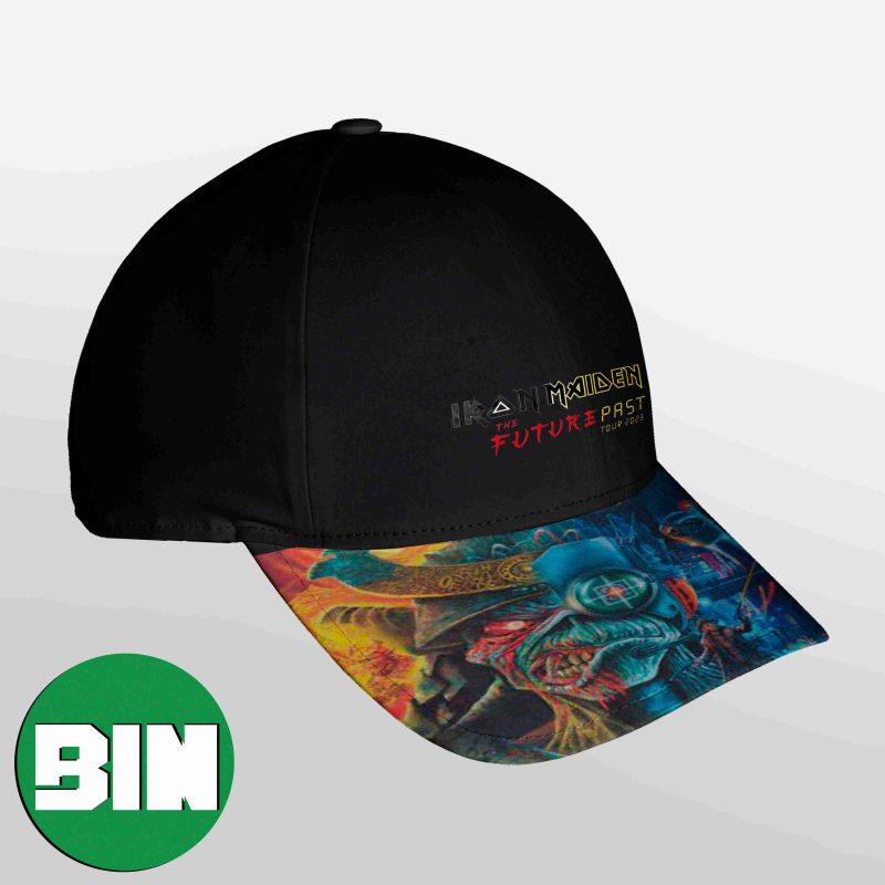 Iron Maiden The Future Past Tour 2023 Print Hat-Cap - Binteez