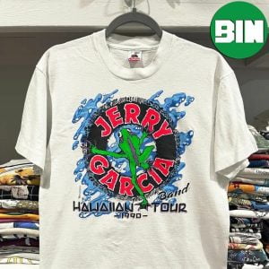 Jerry Garcia Band 1990 Hawaiian Tour T-Shirt
