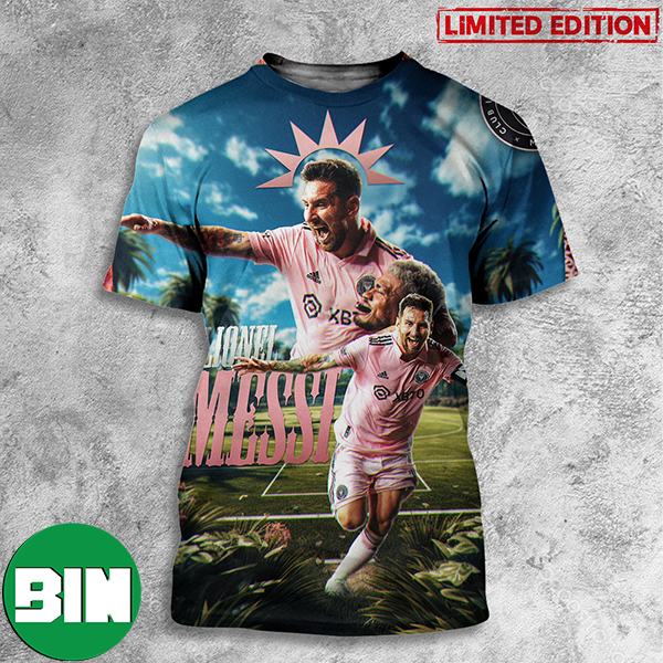 Louis Vuitton Collab With Cristiano Ronaldo And Lionel Messi Legend Moment  Style T-Shirt - Binteez