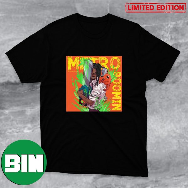 Metroo Boomin x Chainsaw Man Fan Gifts T-Shirt