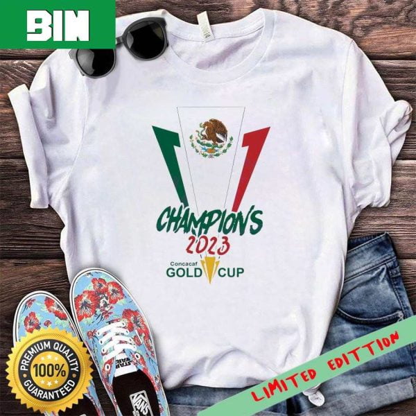 Mexico CONCACAF Gold Cup Champions 2023 Fan Gifts T-Shirt