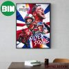Monster Engery British Grand Prix 4-6 August Silver Stone Moto GP British GP Poster Canvas