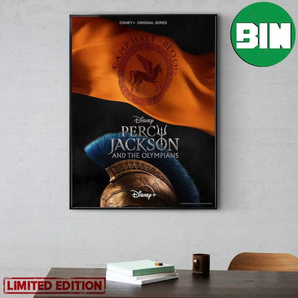 New Percy Jackson And The Olympians Promotional Poster Movie Disney Plus Poster Canvas