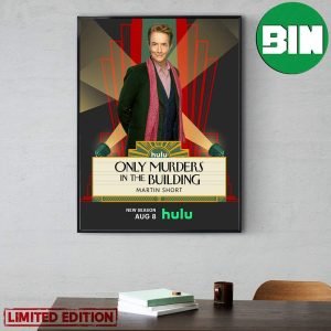 New Poster Movie Only Murders In The Building Martin Short Poster Canvas