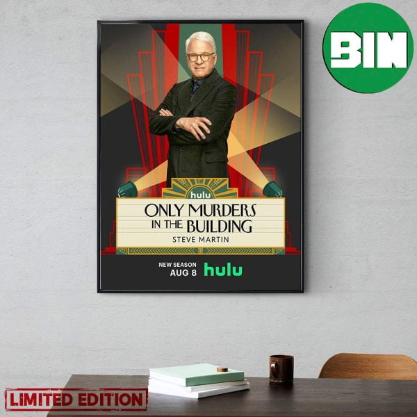 New Poster Movie Only Murders In The Building Steve Martin Poster Canvas