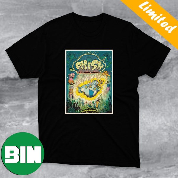 Phish Summer Tour 2023 July 25 TD Pavilion At The Mann Philadelphia PA Fan Gifts T-Shirt